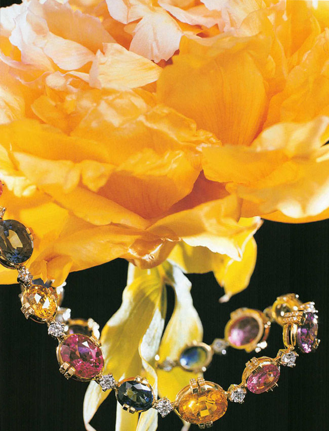 06-2006-013-VogueGioiello-Jewelry-Blooming-YellowFlower-MultiColor-Necklace