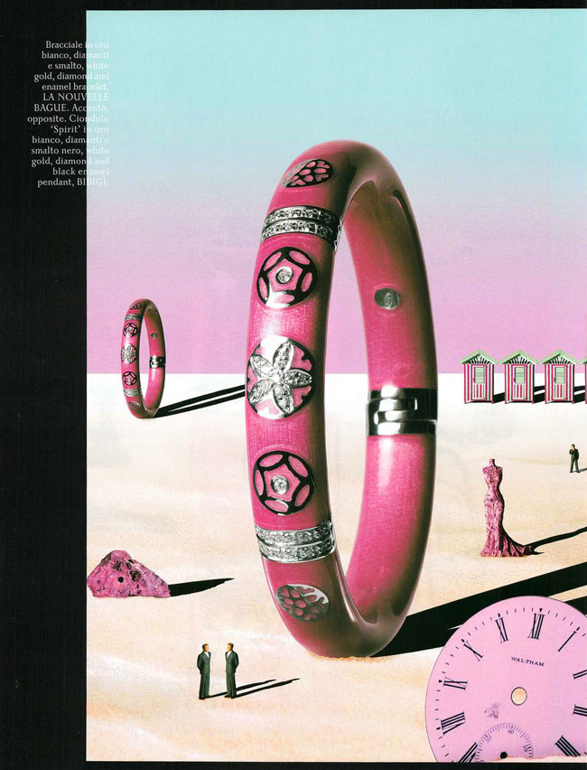 06-2006-020-VogueGioiello-Jewelry-Pink-Enamel-Bangle-Diamonds